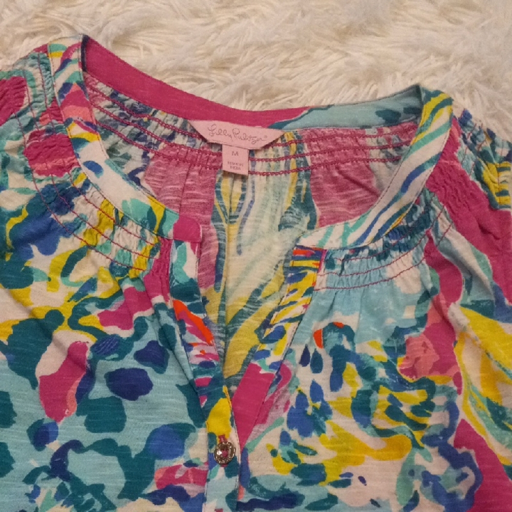 Colorful Lee Angel Blouse